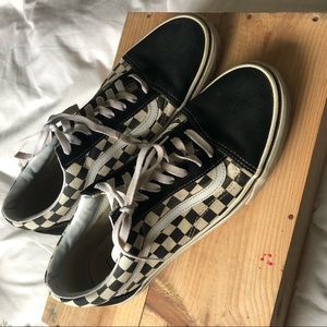 Men’s Vans Old Skool Checkers
